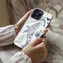 for iPhone 13 Pro Case Cute – Wireless Charging Compatible – Dual-Layer Shockproof Protection with Stylish Wildflower Design – Protective Cover for Women - Oceanic Whale Creatures