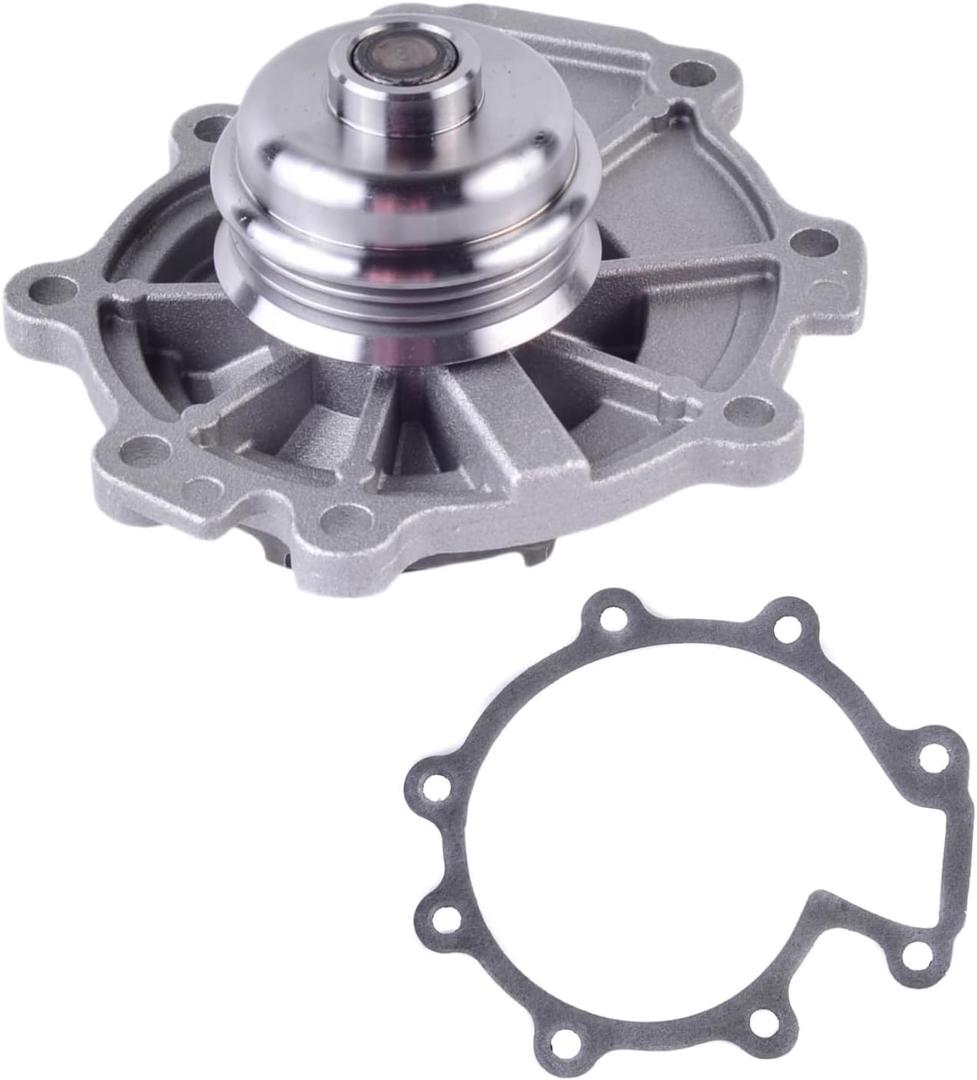 AW4091 Water Pump Kit with Gasket Compatible with 2001-2003 Ford Escape Taurus, Mazda MPV Tribute, Mercury Cougar Sable, Engine 3.0L 2.5L