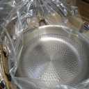 Titanium Pans for Cooking, Ø 8+10+12in with Lids, Titanium Frying Pan