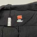 Hanes Women's Originals Tri-Blend Pockets, Lightweight Jersey Shorts, 2.5" (Large, Black)