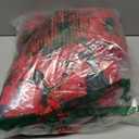 12 Pcs 100 ft Flower Garland Artificial Rose Vine with Green Leaves Hanging Artificial Flower Vines Ivy Garlands Wall Garden Decor for Room Wedding Birthday Arch Decor(Red)