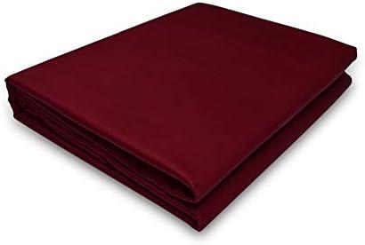 HighCaliber Beddings 800 Thread Count 100% Egyptian Cotton Ultra Soft 1 Piece Flat Sheet (Top Sheet) King Size Burgundy Color HighCaliber Beddings 800 Thread Count 100% Egyptian Cotton Ultra Soft 1 Piece Flat Sheet (Top Sheet) King Size Burgundy Color