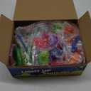 Mocoosy 103PCS Glow in the Dark Party Supplies, Light Up Party Favors for Kids 4-8 8-12, Neon Toys Bulk Party Pack With Glow Stick, Led Glasses, Spinner Bracelets, Finger Lights, Jelly Ring, Headbands