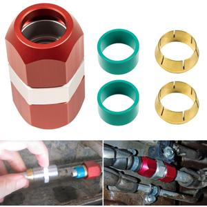 800-640 Line Splice Connector Splicer Coupler For 5/8'' Aluminum Lines, A/C Air Conditioning Repair Splice Connector (For 5/8'' Aluminum Lines)