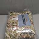 Boho Throw Blanket 80" x 90", 100% Organic Cotton Breathable Skin-Friendly Ultra Soft Bed Quilt Throw - Floral Rustic Decor Luxury Reversible Blanket for Sofa Couch Chair and Gift,