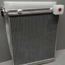 Aluminum Radiator for 2014 2015 2016 2017 2018 2019 Polaris General 1000 RZR 4 900 4 XP 1000 900 S 1000 S 900 S4 1000 S4 900 XP 1000 XP 4 1000 2 Row Core