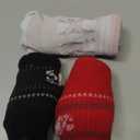 Kifmurase 3 Pairs Diabetic Socks for Men, Crew Diabetic Neuropathy Sock, Non Binding Loose Wide Top Crew Socks Seamless Diabetics Sock for Patients With Edema and Neuropathy (Large 9-12)