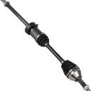 Front Right CV Axle Shaft Assembly Fit for Ford Explorer V6 3.5L 2011 2012 2013 2014 (Naturally Aspirated, Only for FWD), Replace for 66-2283, 1 pcs Passenger Side CV Joint Shaft