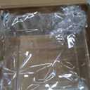 Vesici Plastic Utensil Dispenser Acrylic Utensil Dispenser Silverware Organizer Holder for Kitchen and Restaurant(3 Compartment,Clear)