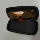 Jefoo Polarized Aviator Sunglasses for Women Men Retro Trendy Sports Sunglasses for Outdoor UV400 Protection, Yellow Amber Frame / Bronze Mirrored Lens
