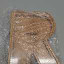 ladenk 12 Inch Extra Large Wooden Kids Letter Piggy Bank - Piggy Bank for Boys Girls - Initial R Bank - Alphabet Money Bank for Birthday