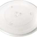 HQRP 13 1/2" Glass Turntable Tray fits Frigidaire 5304464116 5304509621 FFMV162LSA CFMV152CLBA CFMV157GBA CFMV162LBA FFMV1745TBA PLMV168CC1 Microwave Oven Cooking Plate 13-1/2-inch 345mm