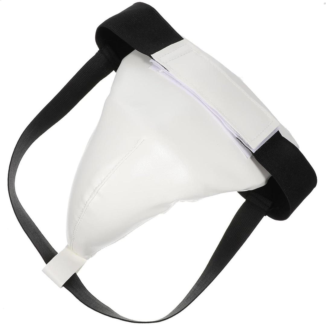 Garneck Boxing Groin Protector for Kids: Youth Athletic Cup, Protective Cup for Taekwondo, Karate Kickboxing Sports Training, Adjustable Groin Guard for Boys Girls