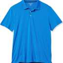 Amazon Essentials Men's Slim-Fit Quick-Dry Golf Polo Shirt - Discontinued Colors (XX-Large, Metallic Blue)