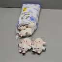 LeYoHa Christian Gifts Lamb Stuffed Animal 12 Pack Baptism Gifts for Girl Boys, Cute Sheep Plush Keychain With Jesus Loves Me Perfect for First Communion Gifts Party Favors, 12 Pack Lamb of God