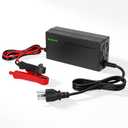 12V 5A LiFePO4 Battery Charger, 14.6V Lithium Battery Charger, Fast Charging, Over-Current and Over-Voltage Protection for 12V Lithium Iron Phosphate Batteries