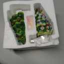 Hausse 2 Pack Christmas Ceramic Tree Night Lights, Decorative Xmas Tree Nightlight with Lamp, Multicolor Bulbs & 360 Degree Swivel Plug with ON/Off Switch for Home Bathroom Bedroom Decor