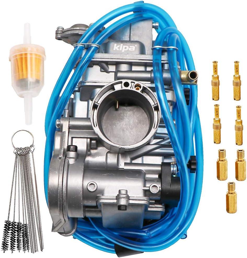 KIPA Carburetor For KX250F 2004-2010 CRF250R 2004-2005 CRF250X 2004-2013 Husqvarna TC250 2002-2016 TCI250 FCR 38mm FCR38 Flat side Performance