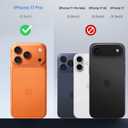 Lanhiem Magnetic for iPhone 17 Pro Case, Built-in Privacy Screen Protector, IP68 Waterproof Dustproof Case, Compatible with MagSafe, Anti-Spy Full Body Phone Case for iPhone 17 Pro 6.3", Black
