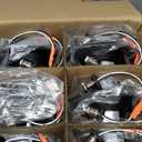 24 Pack 5/6 Inch Black LED Can Lights Retrofit Recessed Lighting, 5CCT 6 Inch Recessed Lights Selectable 2700K-6000K Dimmable, 12W=75W, 1200LM Downlight with Metal Smooth Trim-ETL and Energy Star