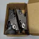 4 PCS Foldable Support Bracket -Self-Locking Hinge- Leg Fittings and Corner Brace- for Folding Legs -Folding Workbench- Fold Down Desk Extension in Kitchen (0-90-180 Degree, Silver)