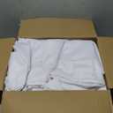 Fitable White Tablecloths for Rectangle Tables, 6 Pack - 70 x 120 Inches - Reusable and Washable Table Clothes for 6-8 Ft Tables, Polyester Fabric Table Covers for Wedding, Party, Banquet