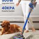 KARDV Cordless Vacuum Cleaner, 500W/40Kpa Vacuum Cleaners for Home, 60Mins Stick Vacuum with LED Display, Anti-Tangle & Wall Mount Charging, 8 in 1 Lightweight Vacuum for Hard Floors Carpet Pet Hair