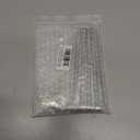 5/16-18 x 6" Hex Head Bolts with Hex Nuts and Thick Flat & Lock Washers, Fully Threaded, Stainless Steel 18-8, Plain Finish, 4 Sets (Silver)