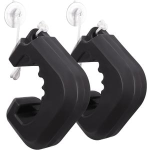 Jet Ski Bumpers for Docking, PWC Fenders Fit Yamaha Jet Skis, PWC Bumpers Waverunner Accessories with Quick Attachment, 2 Pack, Black
