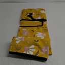 Back Seat Cover for Car Trucks Van SUV,Waterproof Rear Bench Towel Seat Covers for Dogs and Kids,Automotive Backseat Protector (Chamomile and Yellow)