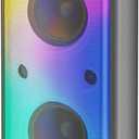 Bluetooth Speaker, 80W Peak Outdoor Speakers Bluetooth Wireless, TWS Portable Party Speakers with Subwoofer, Deep Bass, LED Colorful Lights, Loud Stereo Sound Boombox for Home, Camping, Travel