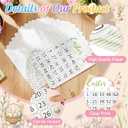Tinlade 20 Pcs Easter Jumbo Bingo Cards Bingo Games for Family Seniors, Large 8.5" x 11" Number Cards for Easter Games, School Classroom Activities and Easter' Basket Stuffer and Gift