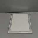 Juvale 50 Sheets Silver Foil Certificate Paper for Printing - Customizable Blank Cardstock with Border for Graduation Diploma, Achievement Awards, Recognition Documents (8.5 x 11 in, White)