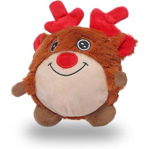 Senneny Replacement Ball Cover with Secure Velcro Fit, Reindeer