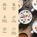 Jordan's Skinny Mixes Sugar Free Coffee Syrup, 6 Sampler Variety Pack Coffee Flavoring Syrup, Zero Calorie Drink Mix, Lattes, Baking, Protein Shake or Cocktail, Dairy & Gluten Free, Kosher, 25.4 Fl Oz