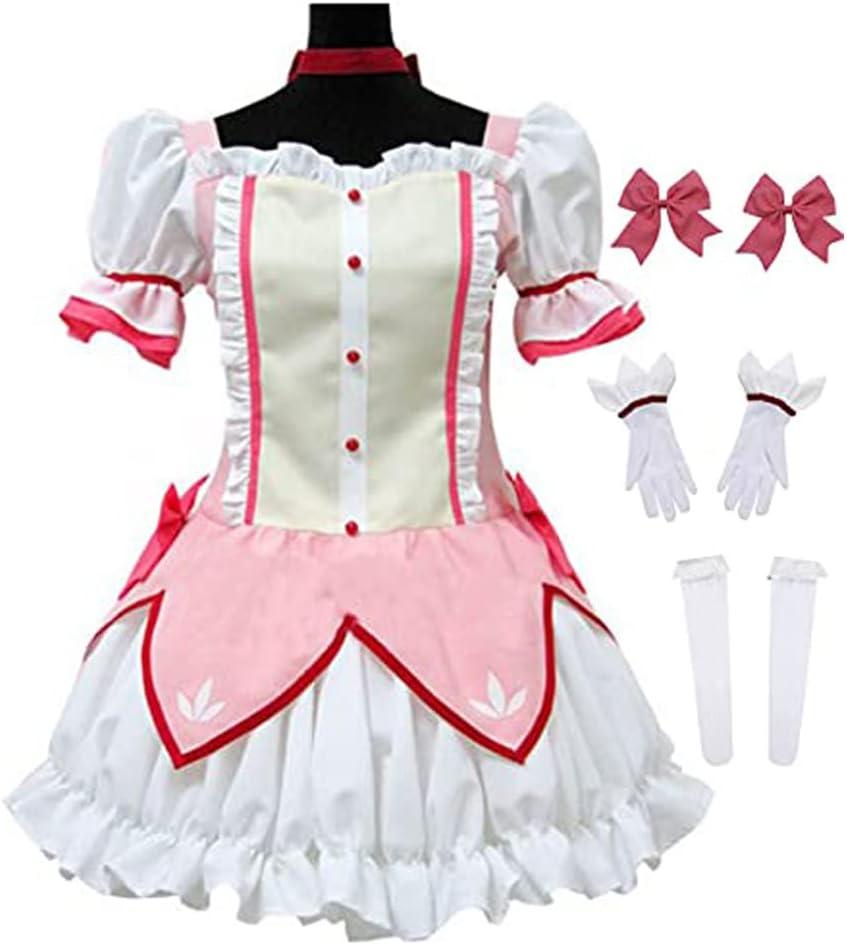 Okazaki Anime Homura Cosplay Costume Uniform Dress Halloween Outfit (Medium, Suita)