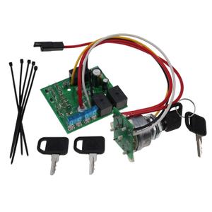 DVPARTS Ignition Module Key Switch AM132500 Compatible with John Deere LX255 LX266 LX277 LX279 LX280 LX288 LX289 GT225 GT235 GT235E GT245 GX255 GX325 GX335 GX355 GX345 325 335 345 355