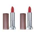 Maybelline Color Sensational Creamy Matte Lipstick, Touch of Spice, 2 Count, 0.15 Ounce (Pack of 2)