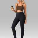 Colorfulkoala Women's Buttery Soft High Waisted Yoga Pants Full-Length Leggings (Black, XL)