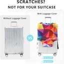 Travelkin Luggage Covers For Suitcase Tsa Approved,Suitcase Cover Protector Fit 26-28 Inch Luggage