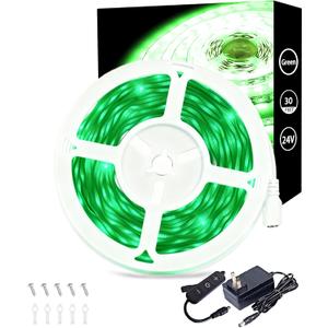 Green 30ft LED Lights Strip