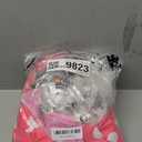 Women's 1950s Polka Dress Set Audrey Vintage-Inspired Cocktail Halter Swing Dress with Accessories 10PCS