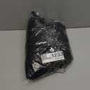 10x8ft Black Tulle Backdrop Curtain with Lights String for Parties, Sheer Backdrop Curtains for Wedding, Baby Shower, Birthday Party, Photo Shoot Decorations (10ft x 8ft (2 Panels 5*8ft))