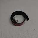 0.4" Rise Threshold Ramp for Doorways, Self-Adhesive Rubber Ramp for Door Threshold, 3.3Ft Long, Ideal for Wheelchair Scooter Doorway Floor Tile Threshold Transition Strip Reducer (Black, 3.3Ft)