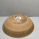 Farmhouse Chandelier 24" Handwoven Paper Rope Pendant Light Boho Ceiling Light