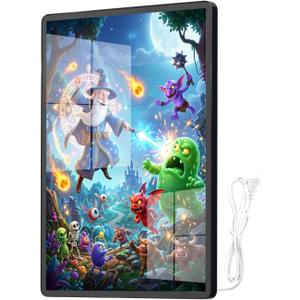 LYAYAN LED Backlit Light Box Frame for Movie Posters, 24 x 36 in, Black
