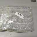 50 Pcs 3 Inches Clear Easter Eggs Fillable Plastic Easter Eggs Empty Transparent Eggs for Easter Hunt Easter Basket Stuffers