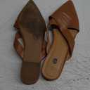 Rekayla Women’s Mules Closed Pointed Toe Backless Loafer Shoes for Women, Size 7.5