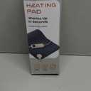 Heating Pad for Back Pain Relief, ZUODUN Electric Heating Pads for Cramps with Auto Shut Off & 6 Heat Levels, Moist Heat Therapy, Machine Washable, LED Controller, Gifts for Women, Men (Gray)