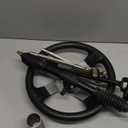 300mm steering wheel, 320mm adjustable shaft, equipped with rack and pinion, small gear, pull rod rack compatible with 110cc, 125cc, 140cc, 150cc Go Kart, ATV, UTV, and off-road vehicle.